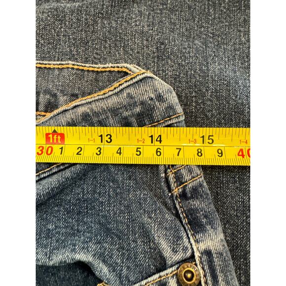 Express Precision Fit Riot Siren Jeans Womens 8R Dark Wash - Picture 2 of 8